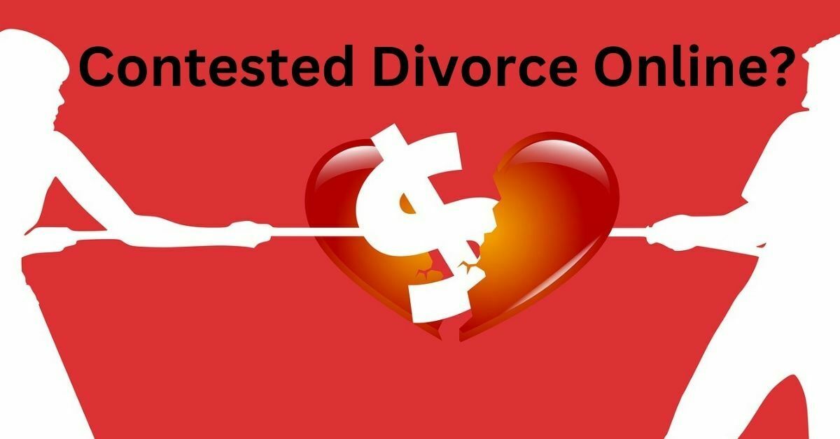 Can I get a contested divorce online?