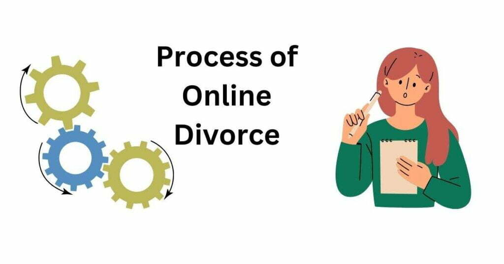 How does online divorce work?