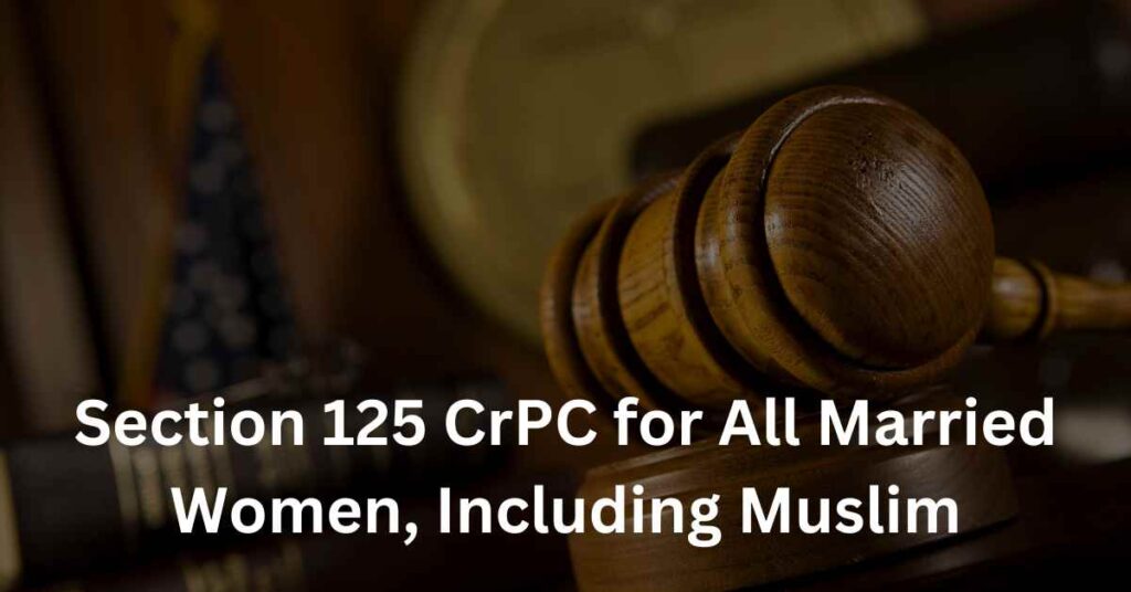 125 CrPc Muslim